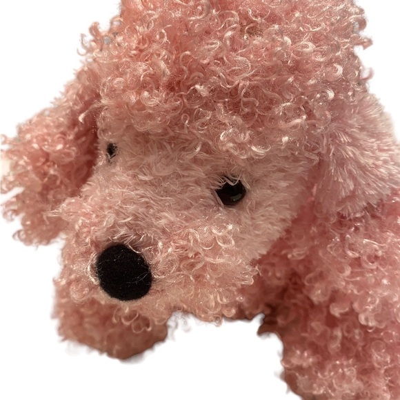 Ganz Webkinz Adopt A Pet HM107 Pink Poodle Stuffed Plush Toy Puppy Dog   NO CODE - Picture 3 of 14